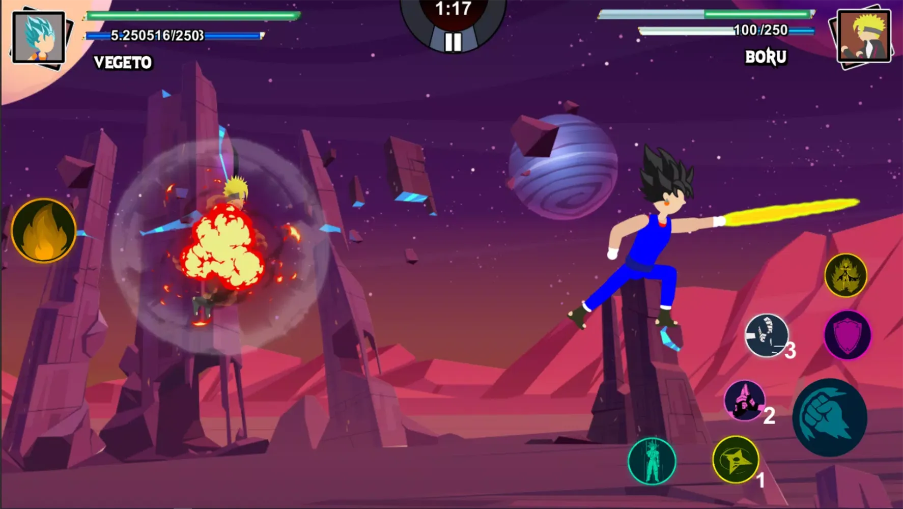 Stickman Dragon Shadow Legend应用截图