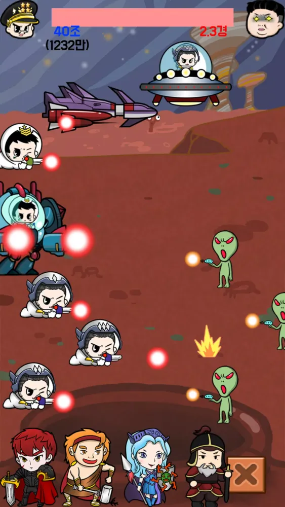 Tap Tap Soldier - Space War Screenshots