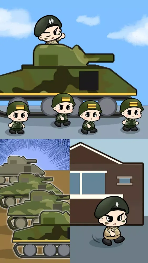 Tap Tap Soldier - Space War Screenshots