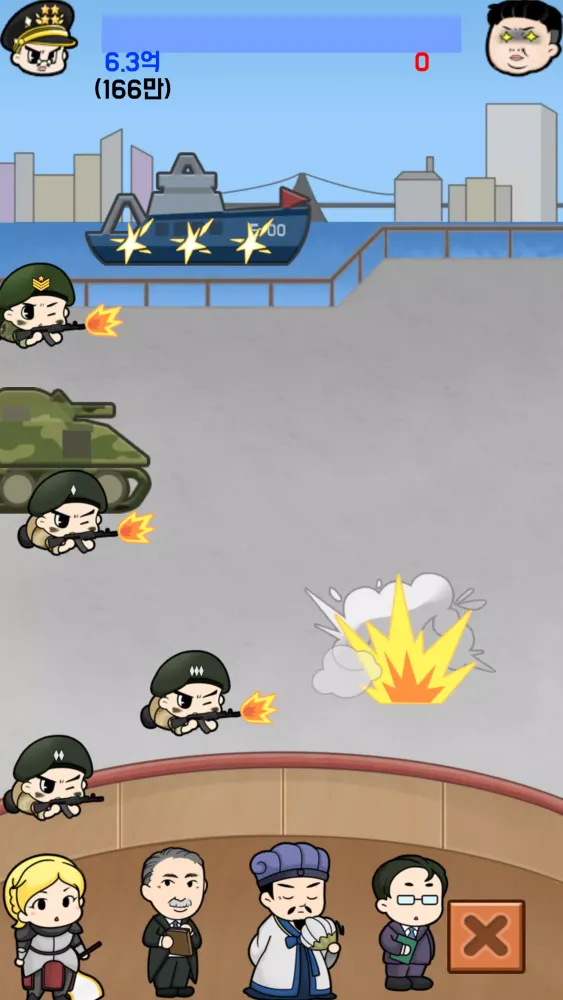 Tap Tap Soldier - Space War Screenshots
