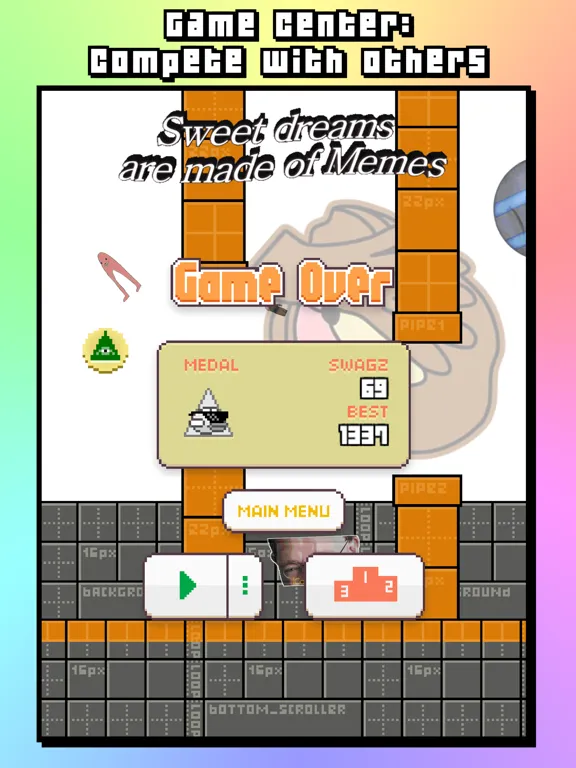 Noscope Flappy - MLG Bird Version - The Parody iPad 应用截图