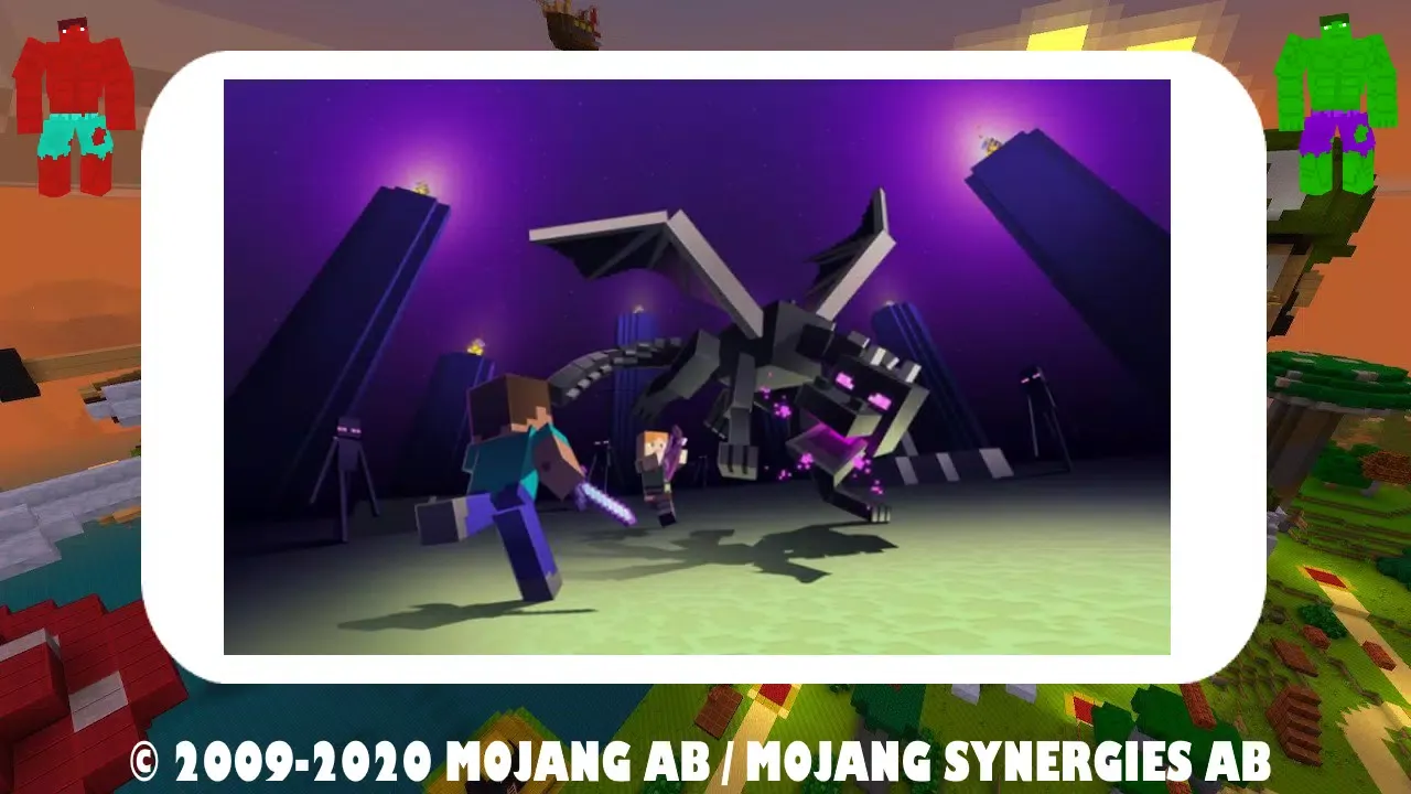 ภาพหน้าจอของ Dragon Ender Morph : MOD MCPE