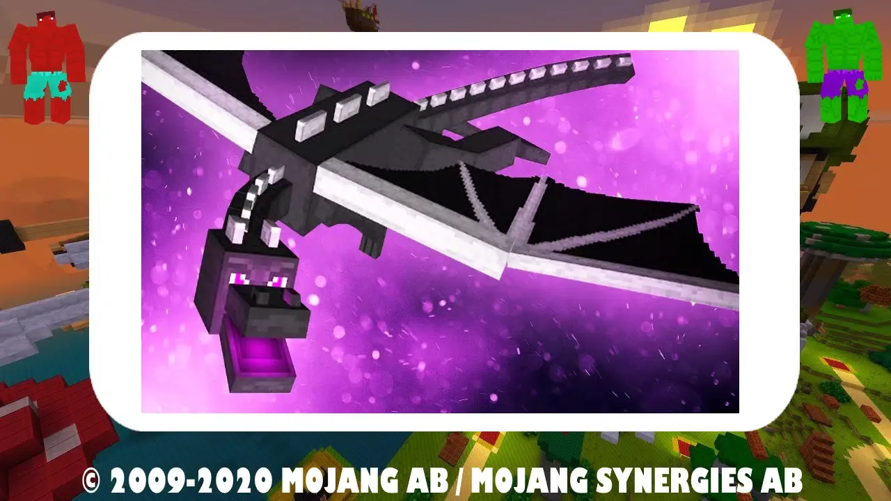 ภาพหน้าจอของ Dragon Ender Morph : MOD MCPE