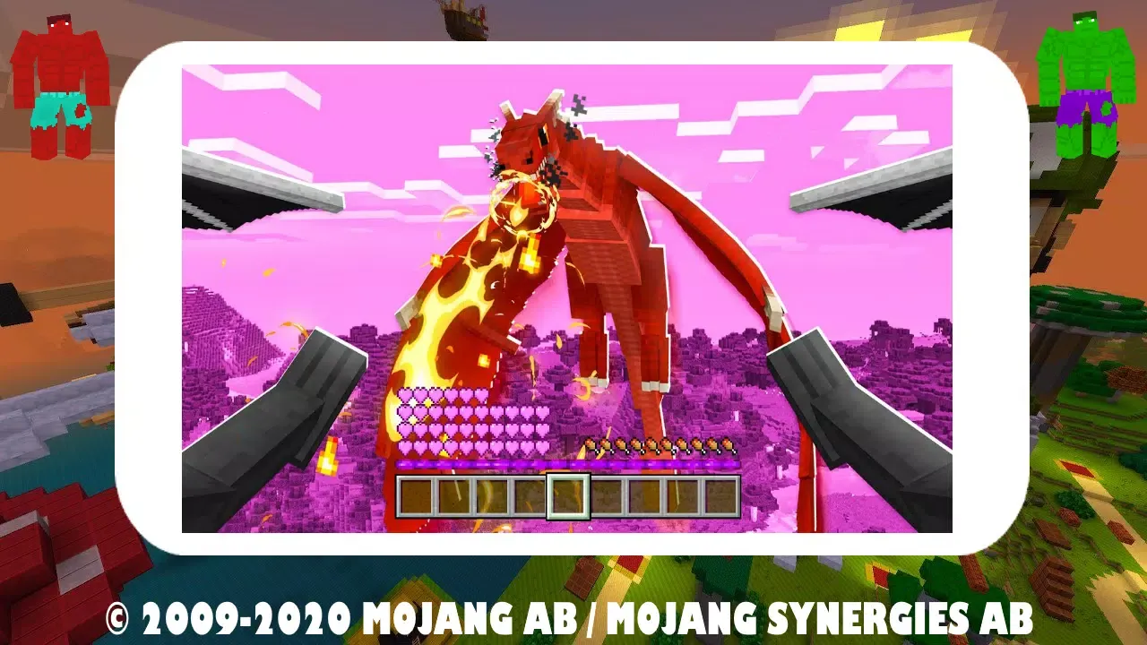 ภาพหน้าจอของ Dragon Ender Morph : MOD MCPE