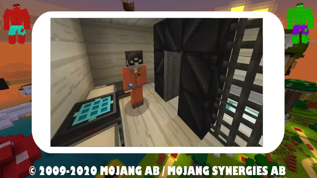 Prison Escape : Mods for mcpe應用截圖