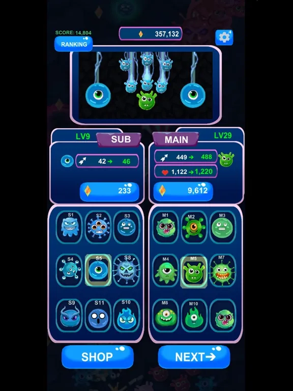 Cell Clone Wars iPad  Screenshots