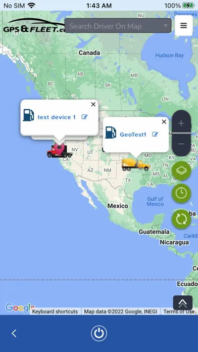 Capturas de pantalla de GPS-FLEET