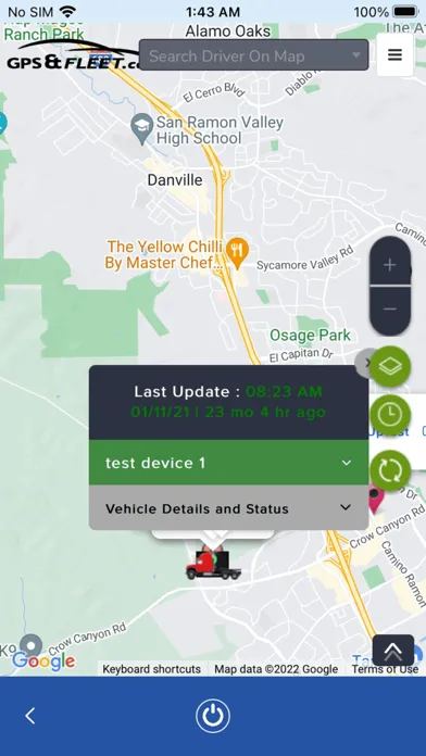 Capturas de pantalla de GPS-FLEET