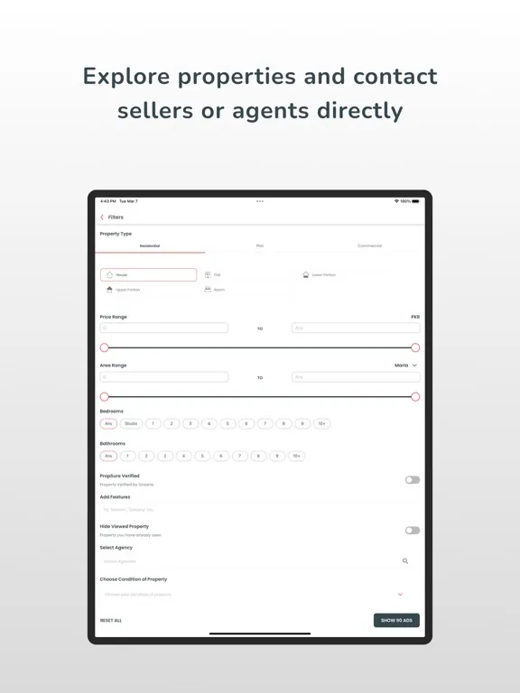 صور Graana: Real Estate Portal iPad 