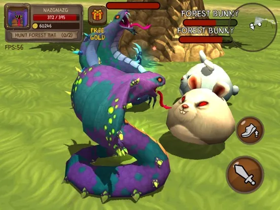 ภาพหน้าจอของ Snake Kingdom Simulator iPad 