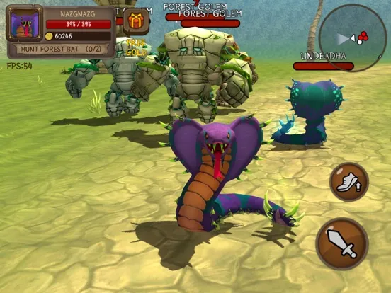 ภาพหน้าจอของ Snake Kingdom Simulator iPad 
