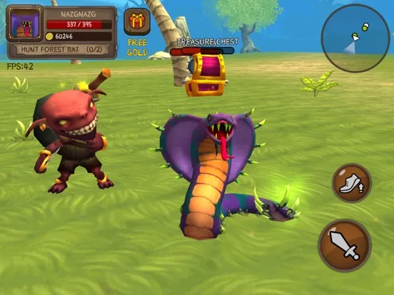 ภาพหน้าจอของ Snake Kingdom Simulator iPad 