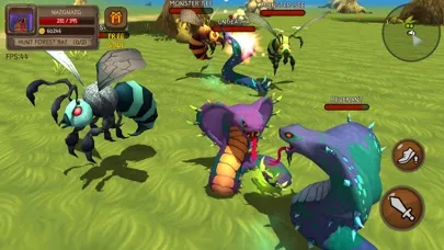 ภาพหน้าจอของ Snake Kingdom Simulator