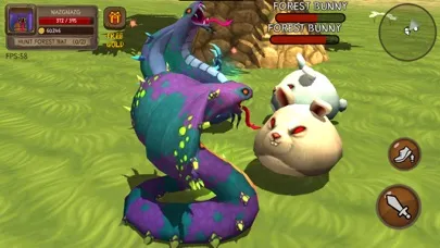 ภาพหน้าจอของ Snake Kingdom Simulator