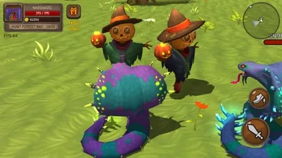 ภาพหน้าจอของ Snake Kingdom Simulator