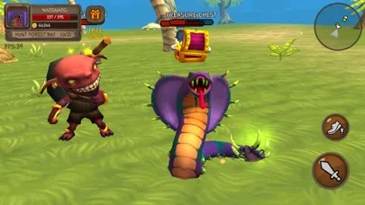 ภาพหน้าจอของ Snake Kingdom Simulator