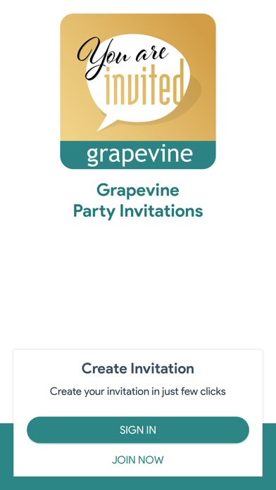Capturas de pantalla de Grapevine Party Invitations