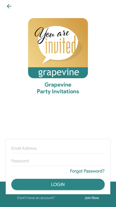 Capturas de pantalla de Grapevine Party Invitations