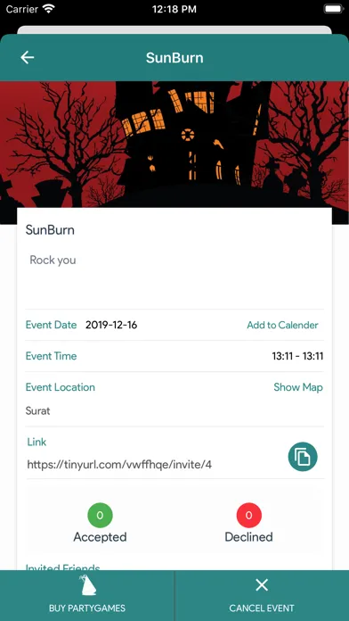 Grapevine Party Invitations应用截图