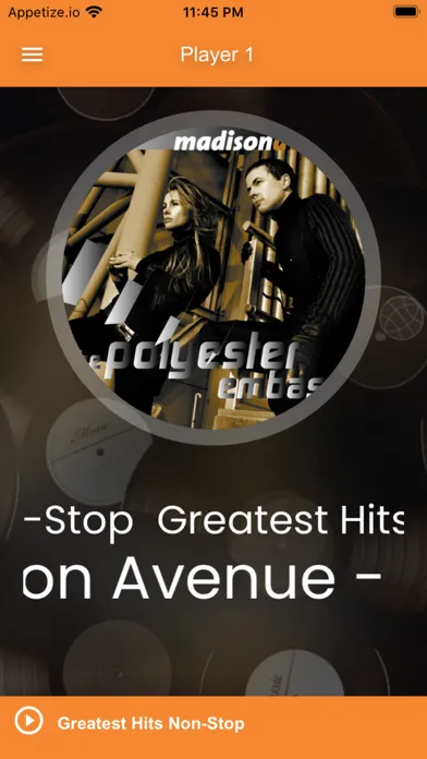 Ảnh chụp màn hình của Greatest Hits Non-Stop