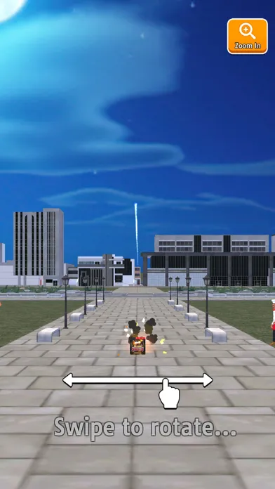 Capturas de tela do Fireworks Show 3D