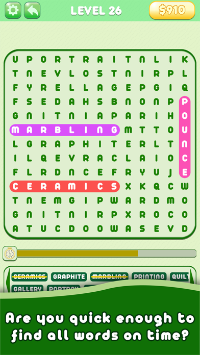 Word Pursue: Time Trial应用截图