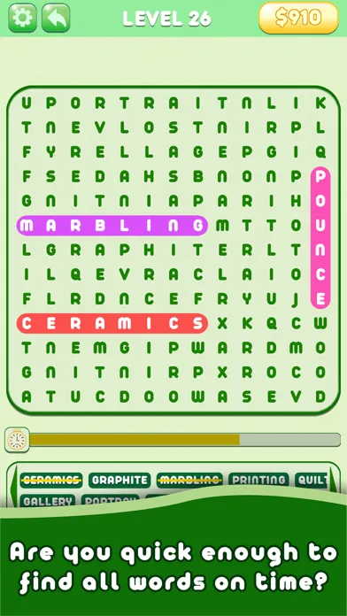 Word Pursue: Time Trial 스크린샷