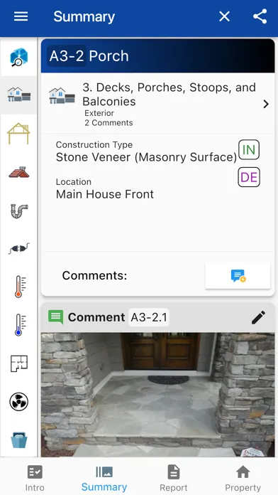 Zrzuty ekranu IRBpro Companion Application