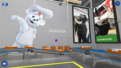 Capturas de tela do Visita Virtual Bimbo