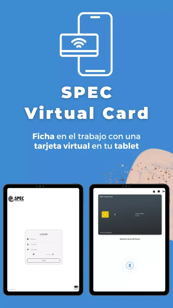 Spec Virtual Card Screenshots