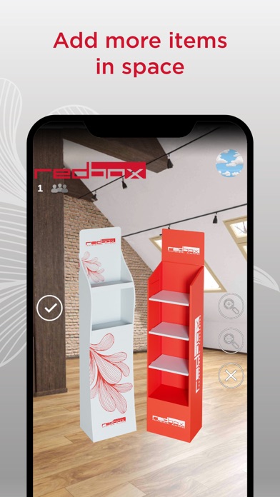 Zrzuty ekranu Redbox AR