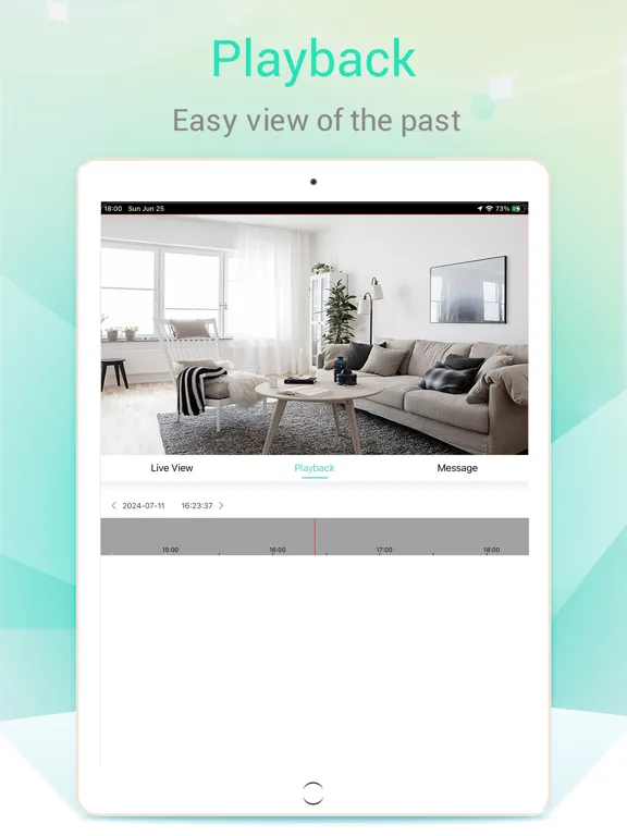 Ảnh chụp màn hình của Guard Live iPad 