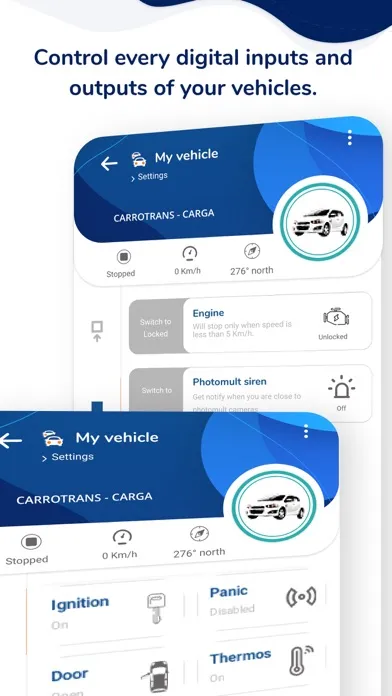 Capturas de tela do Guardian GPS 2