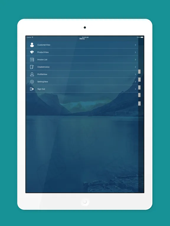 Invoice Maker Plus-Create Invoices & Send Invoices as a PDF! iPad 应用截图