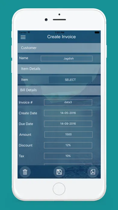 Invoice Maker Plus-Create Invoices & Send Invoices as a PDF!应用截图