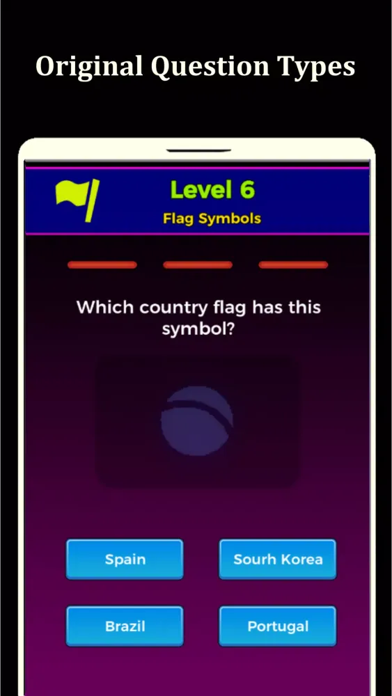 World Flags Quiz Game Screenshots