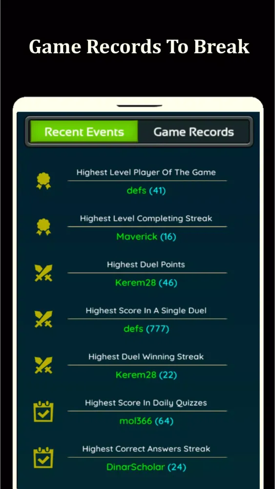 World Flags Quiz Game Screenshots