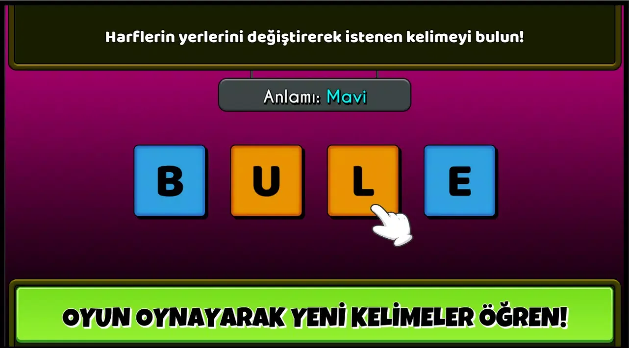Capturas de pantalla de İngilizce Kelime Oyunu