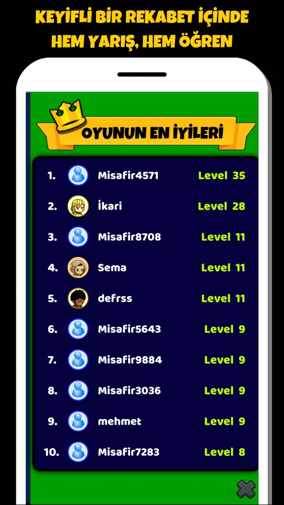 İngilizce Kelime Öğrenme Oyunu Screenshots