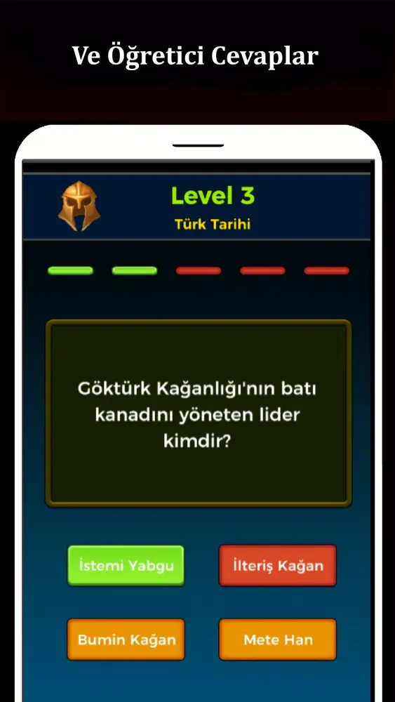 Capturas de pantalla de Tarih Bilgi Yarışması