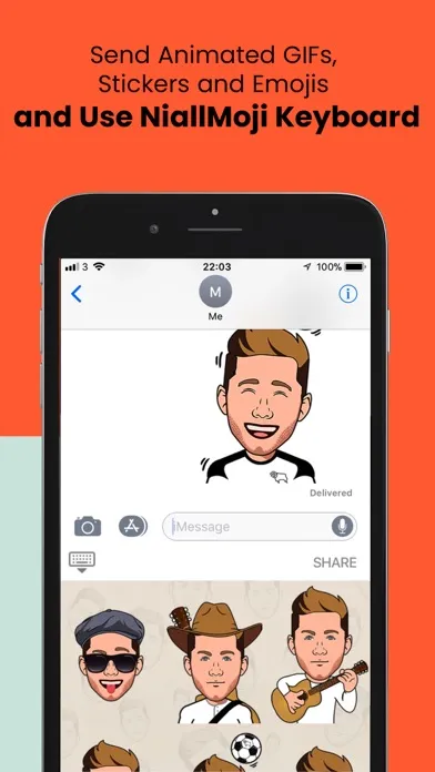 Zrzuty ekranu NiallMoji by Niall Horan