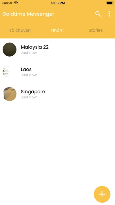 Скриншоты GoldTime Messenger