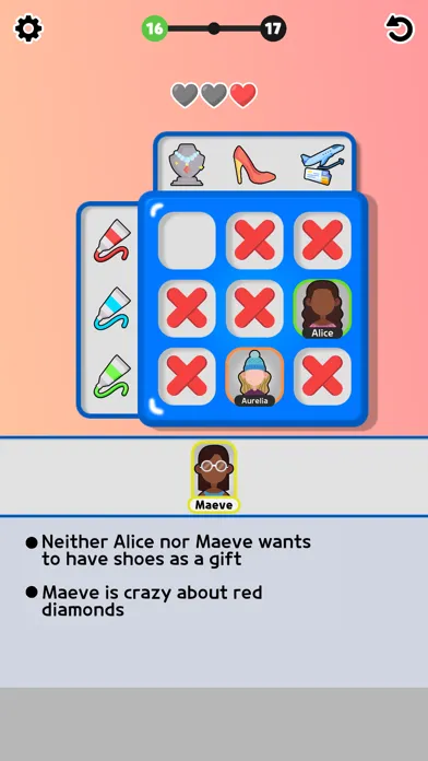 Ảnh chụp màn hình của Love and Logic Puzzles