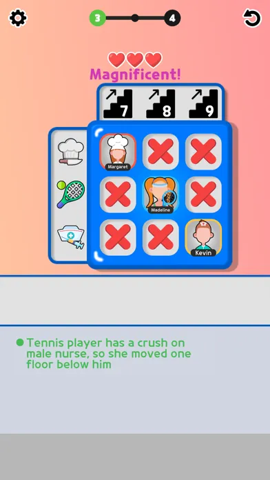 Ảnh chụp màn hình của Love and Logic Puzzles
