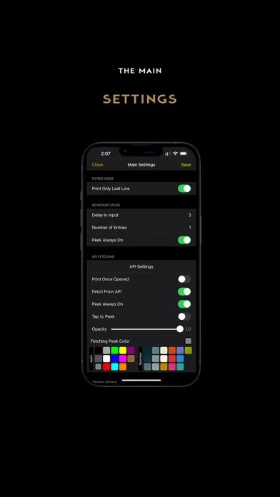Glyphs Pro স্ক্রিনশট