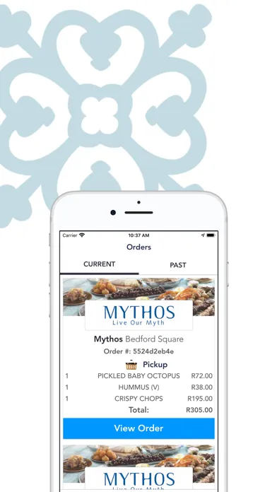 Mythos: Ordering & Delivery Screenshots