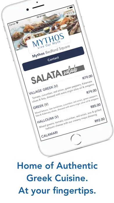 Mythos: Ordering & Delivery Screenshots