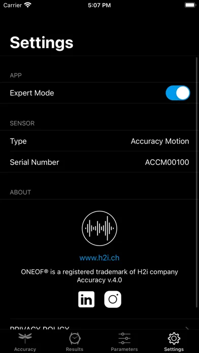 Capturas de pantalla de ONEOF Accuracy
