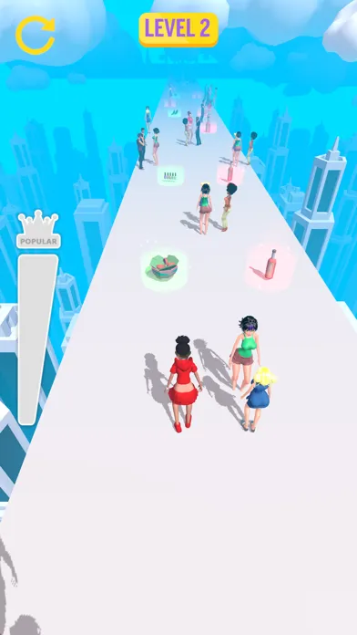 Zrzuty ekranu Popular Star 3D - Queen Race