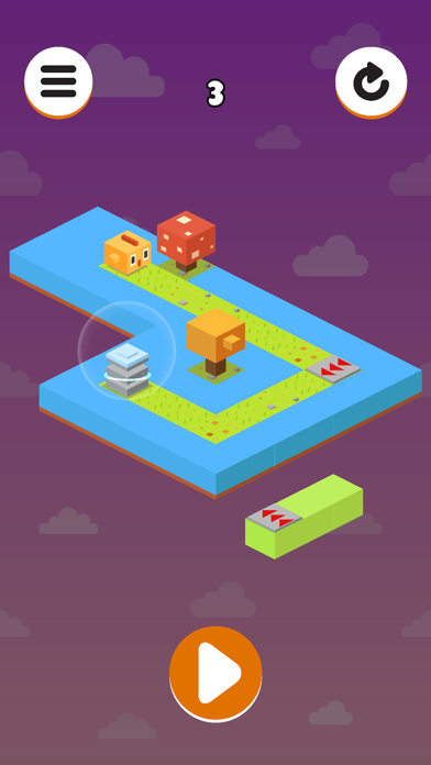 Chicken Run - Platform Puzzle স্ক্রিনশট